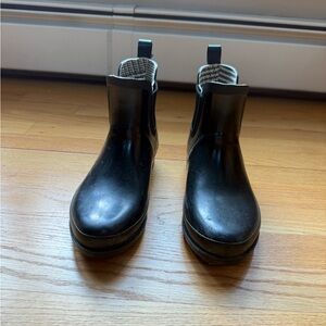 L.L. Bean Black Wellie Boots